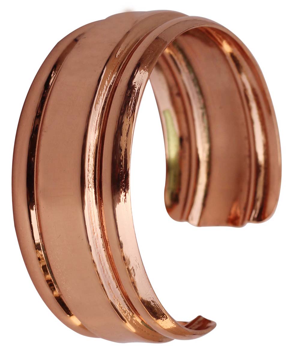 Wholesale Bracelets from India – Cuff Bracelet – Cast in Brass – Copper Color Finish Unique Fashionable Jewelry Collection for Women/Teens – Bracelets in Bulk